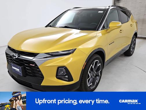 Yellow 2022 Chevrolet Blazer RS