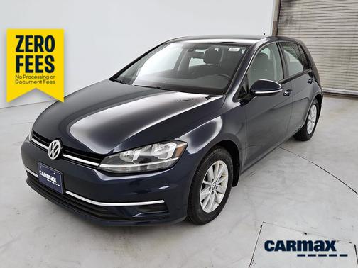 Blue 2018 Volkswagen Golf S