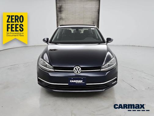 Blue 2018 Volkswagen Golf S
