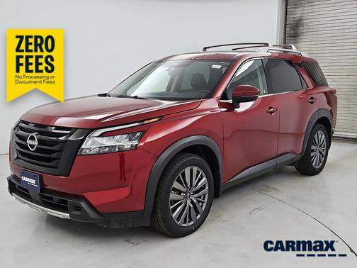 Red 2023 Nissan Pathfinder SL