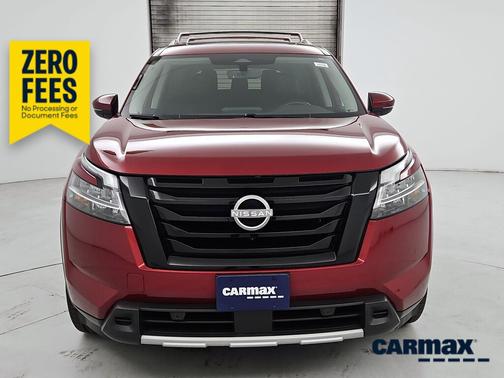 Red 2023 Nissan Pathfinder SL
