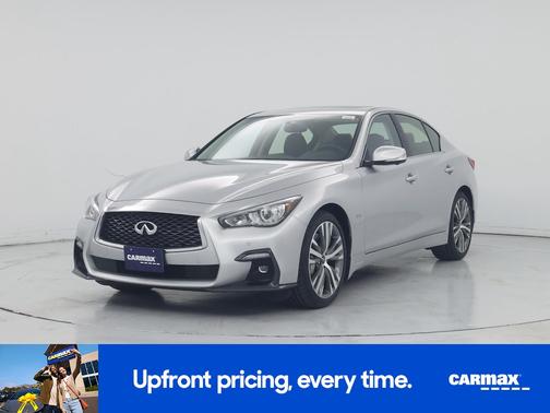 Silver 2019 INFINITI Q50 Luxe