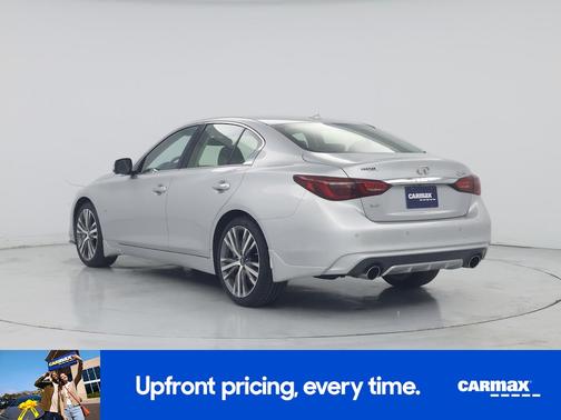 Silver 2019 INFINITI Q50 Luxe