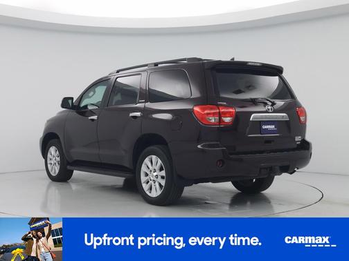 Burgundy 2017 Toyota Sequoia Platinum
