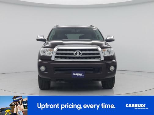 Burgundy 2017 Toyota Sequoia Platinum
