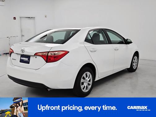 White 2017 Toyota Corolla L