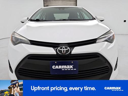 White 2017 Toyota Corolla L