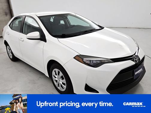 White 2017 Toyota Corolla L