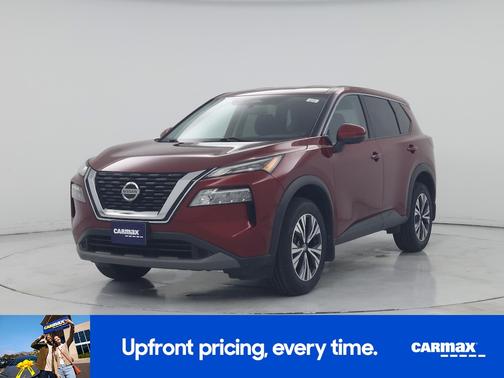 Red 2021 Nissan Rogue SV