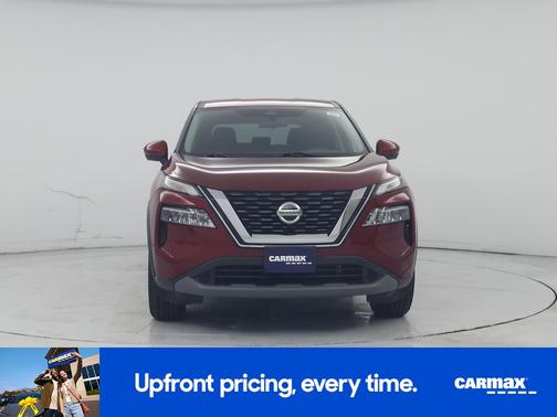 Red 2021 Nissan Rogue SV