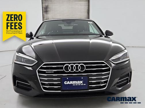 Black 2019 Audi A5 Premium Plus