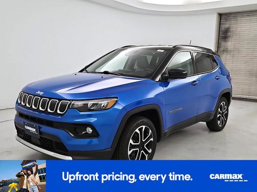 Blue 2022 Jeep Compass Limited