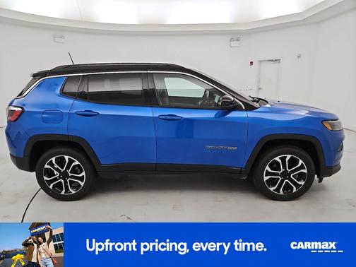 Blue 2022 Jeep Compass Limited