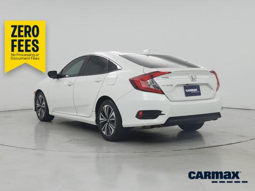 White 2016 Honda Civic EX-L