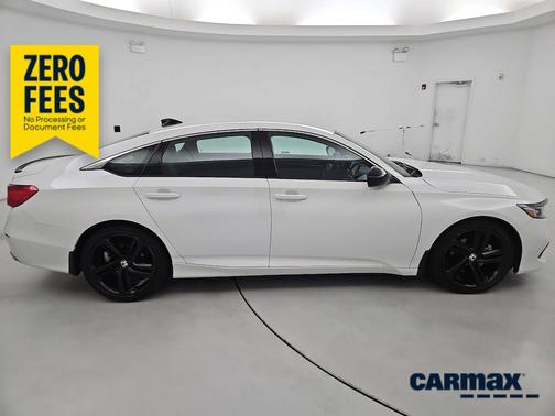 White 2022 Honda Accord Sport