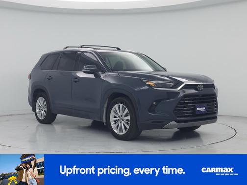 Blue 2024 Toyota Grand Highlander Platinum