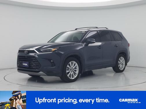 Blue 2024 Toyota Grand Highlander Platinum