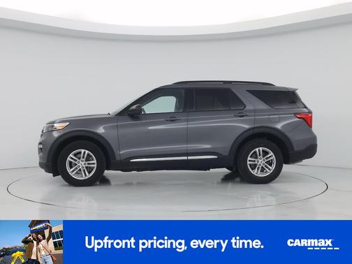 Gray 2023 Ford Explorer XLT