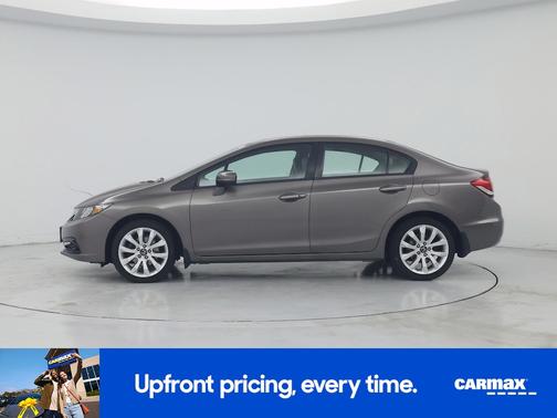 Tan 2015 Honda Civic EX-L