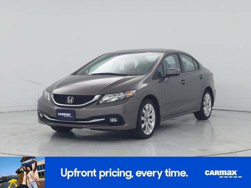Tan 2015 Honda Civic EX-L