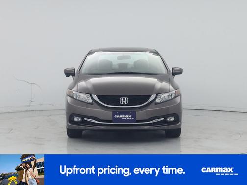 Tan 2015 Honda Civic EX-L
