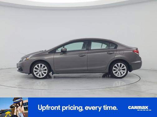 Tan 2015 Honda Civic EX-L