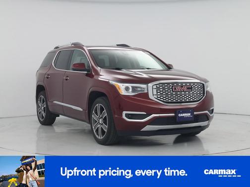 Burgundy 2017 GMC Acadia Denali