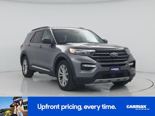 Gray 2023 Ford Explorer XLT