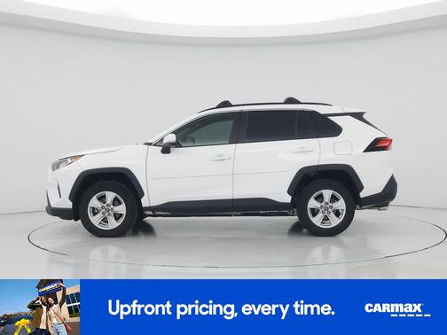White 2019 Toyota RAV4 XLE