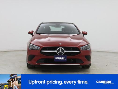 Red 2021 Mercedes-Benz CLA 250