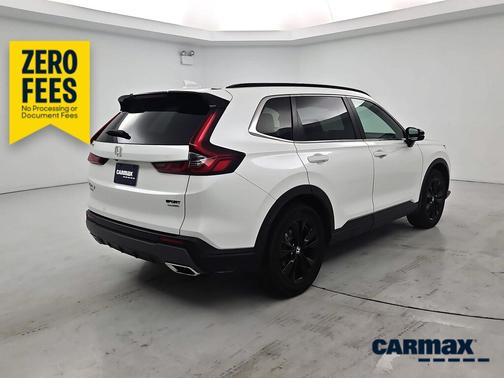 White 2025 Honda CR-V Hybrid Sport Touring
