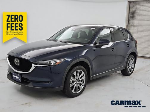 Blue 2021 Mazda CX-5 Signature