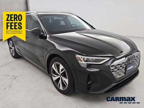 Black 2024 Audi Q8 e-tron Premium Plus