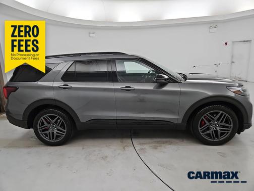 Gray 2025 Ford Explorer ST