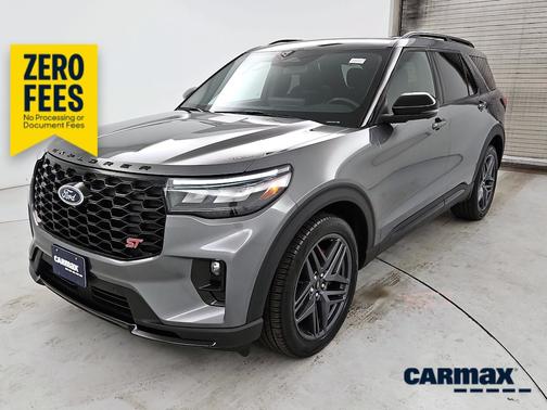 Gray 2025 Ford Explorer ST