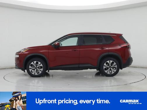 Red 2023 Nissan Rogue SV