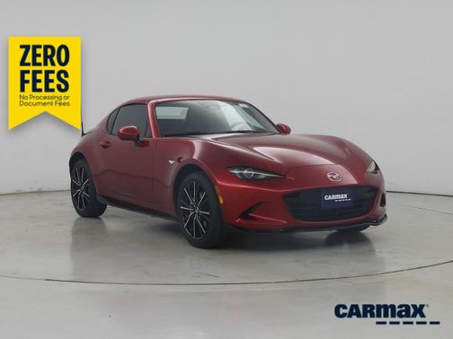 Red 2025 Mazda MX-5 Miata RF Grand Touring