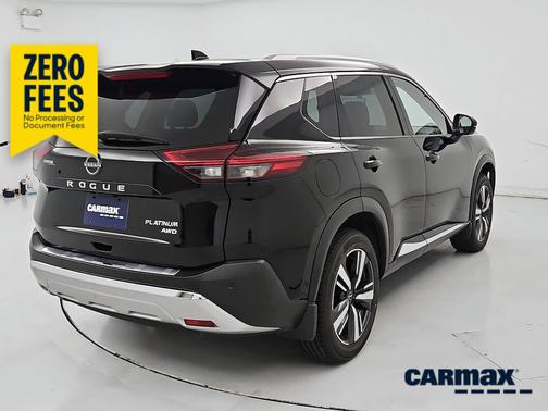 Black 2023 Nissan Rogue Platinum