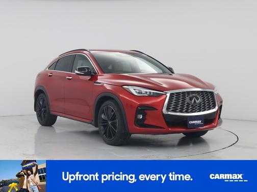 Red 2023 INFINITI QX55 Sensory