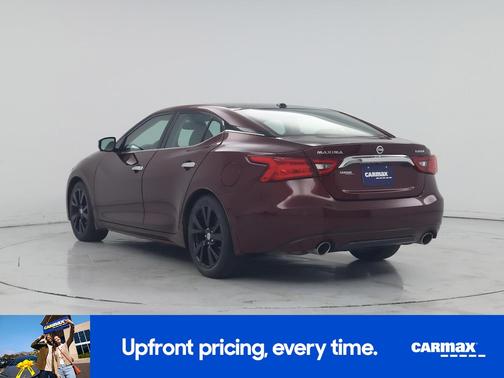 Burgundy 2017 Nissan Maxima Platinum