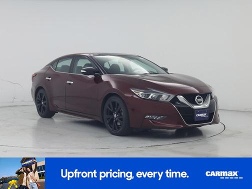Burgundy 2017 Nissan Maxima Platinum