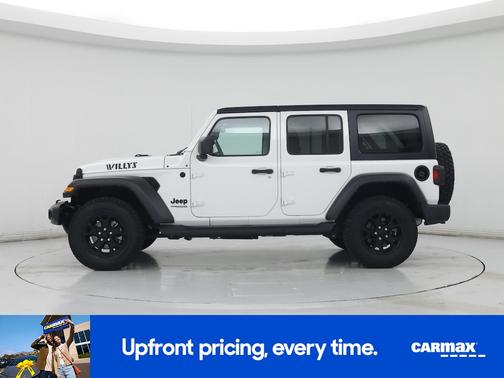 White 2022 Jeep Wrangler Unlimited Willys