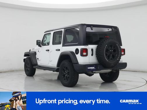 White 2022 Jeep Wrangler Unlimited Willys