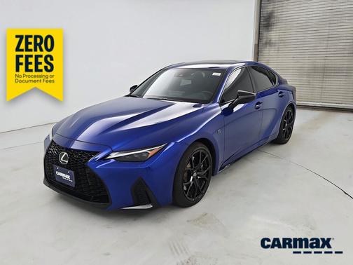 Blue 2025 Lexus IS 500 F-Sport Performance