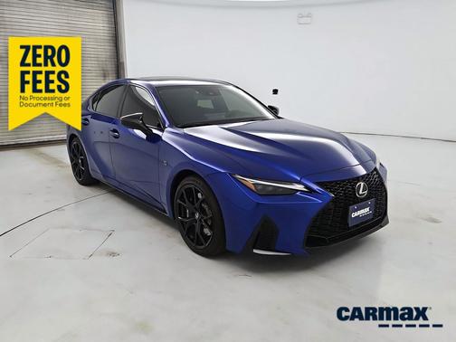 Blue 2025 Lexus IS 500 F-Sport Performance