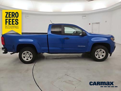 Blue 2021 Chevrolet Colorado Work Truck
