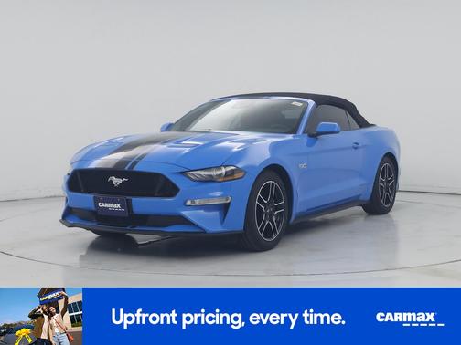 Blue 2022 Ford Mustang GT Premium