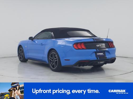 Blue 2022 Ford Mustang GT Premium