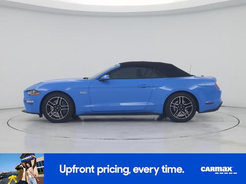 Blue 2022 Ford Mustang GT Premium