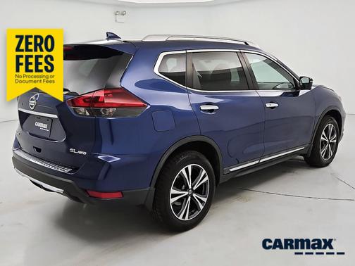 Blue 2018 Nissan Rogue SL
